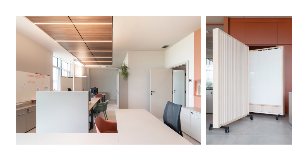 Arredare ufficio scrivanie e pareti divisorie Progetto Ufficio
