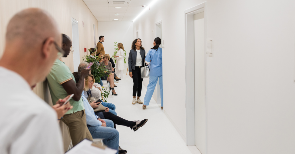 sala d'attesa per arredamento studio medico